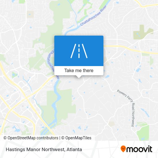 Hastings Manor Northwest map