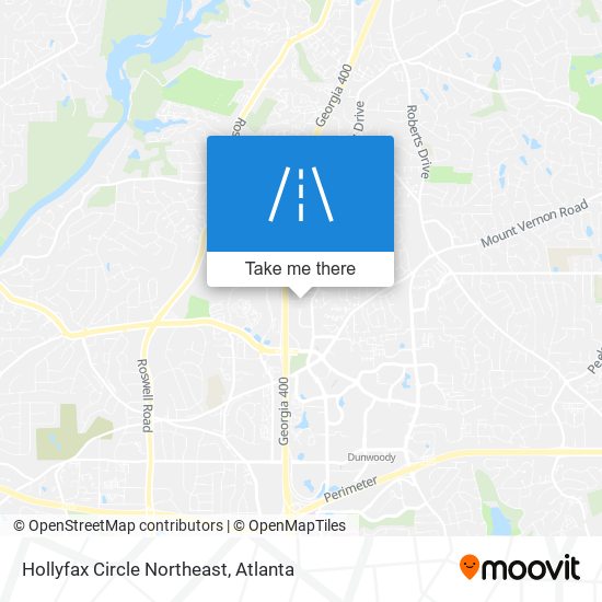 Mapa de Hollyfax Circle Northeast