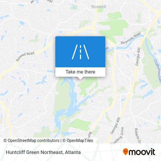 Mapa de Huntcliff Green Northeast