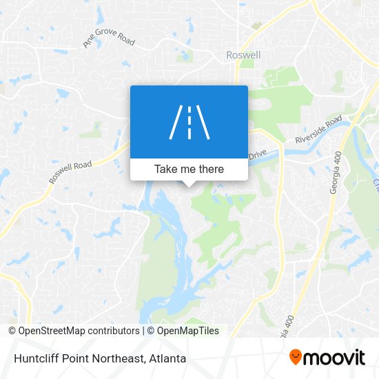 Huntcliff Point Northeast map