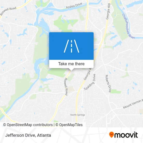 Jefferson Drive map