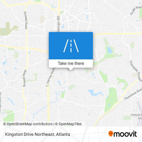 Mapa de Kingston Drive Northeast