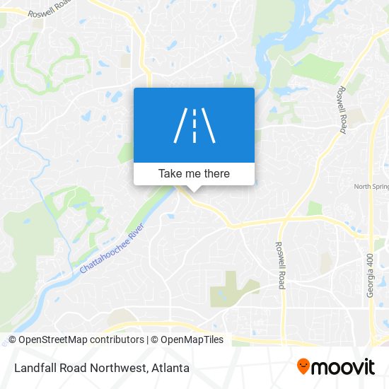Mapa de Landfall Road Northwest