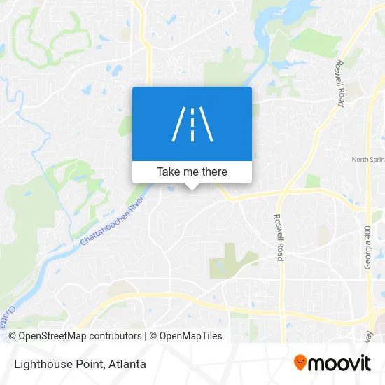 Lighthouse Point map