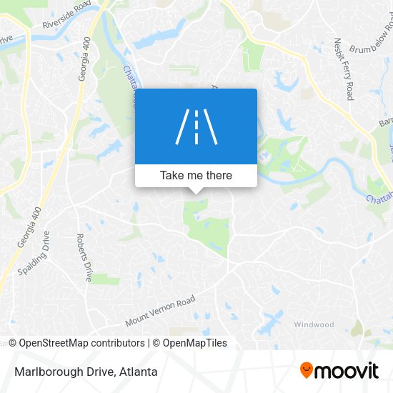 Mapa de Marlborough Drive