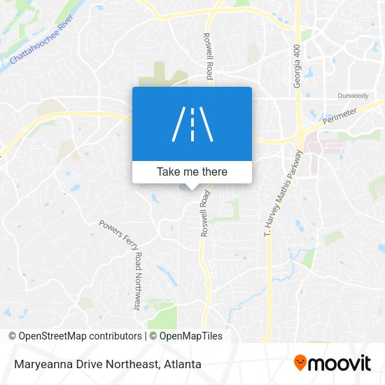 Maryeanna Drive Northeast map