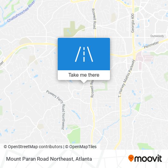 Mapa de Mount Paran Road Northeast