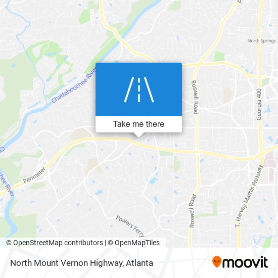 North Mount Vernon Highway map