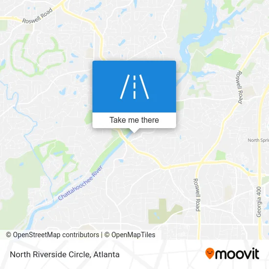 North Riverside Circle map