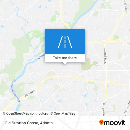 Old Stratton Chase map