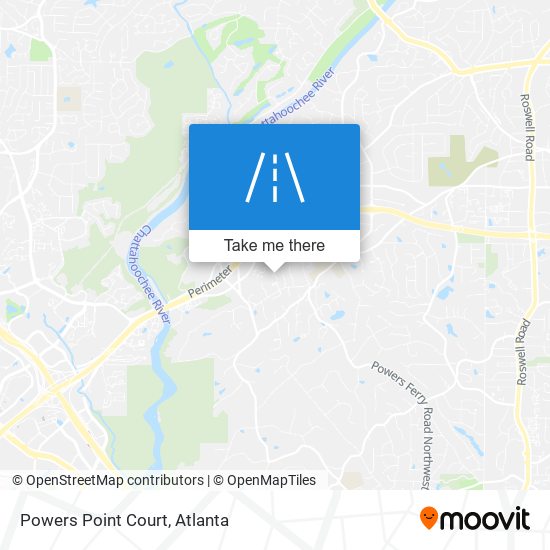 Powers Point Court map