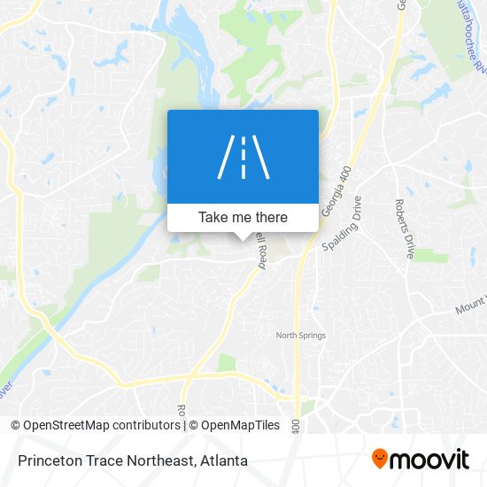 Princeton Trace Northeast map