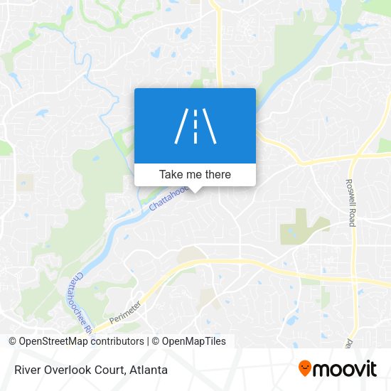 River Overlook Court map
