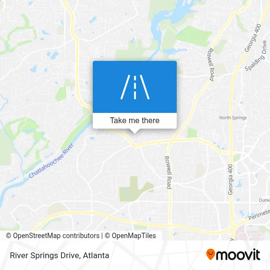 River Springs Drive map