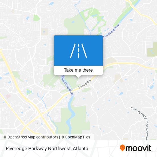 Riveredge Parkway Northwest map