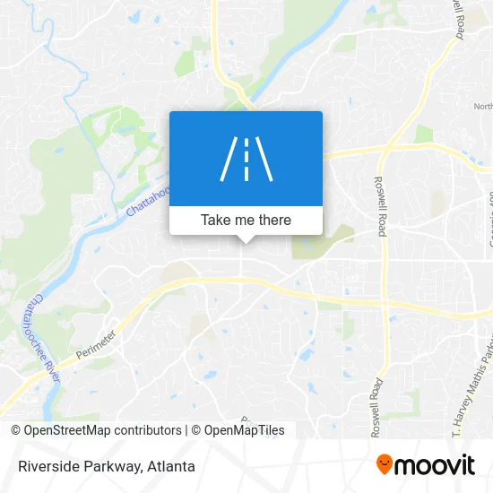 Riverside Parkway map