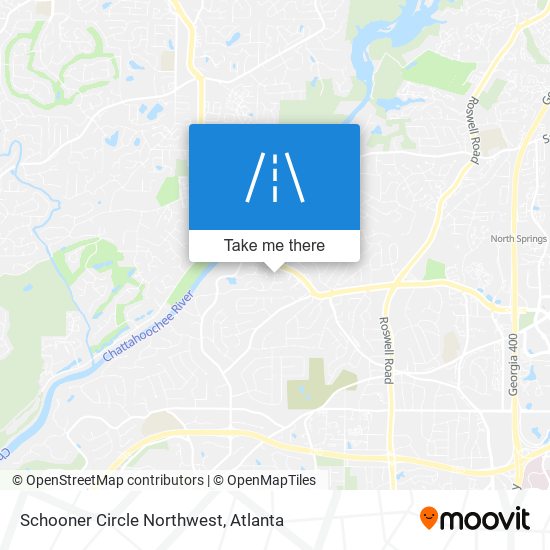 Mapa de Schooner Circle Northwest