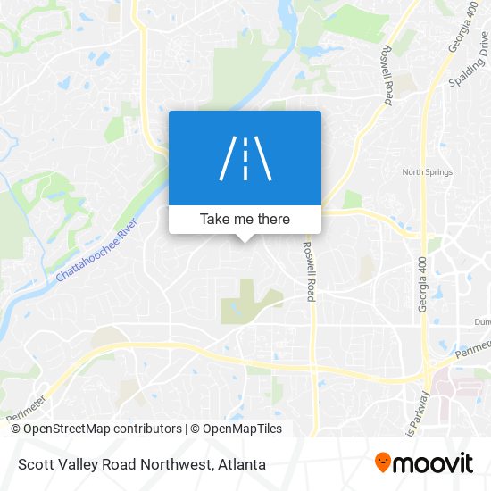 Mapa de Scott Valley Road Northwest