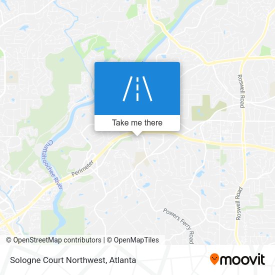 Mapa de Sologne Court Northwest