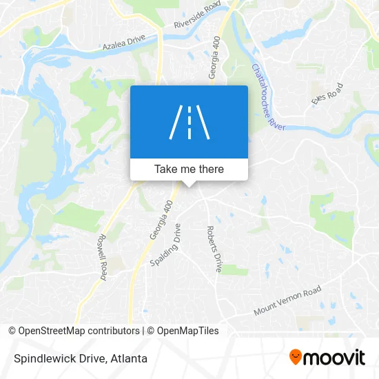 Spindlewick Drive map