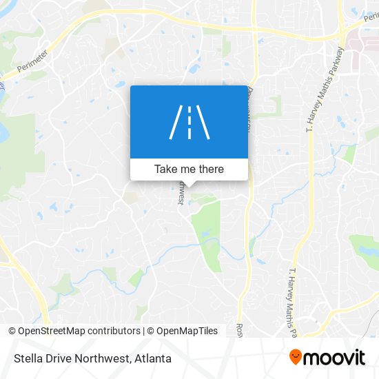 Mapa de Stella Drive Northwest