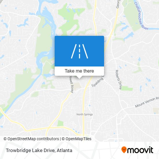 Mapa de Trowbridge Lake Drive