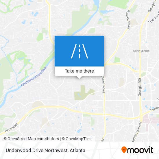 Mapa de Underwood Drive Northwest