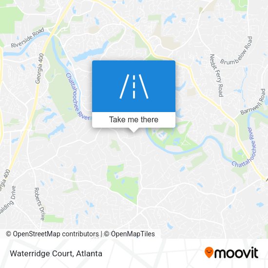 Mapa de Waterridge Court