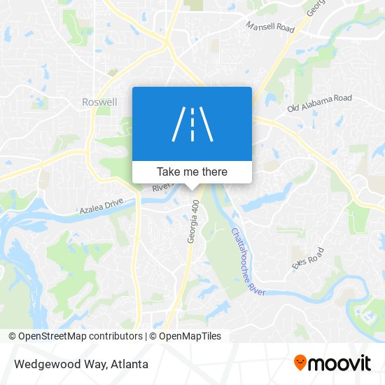 Wedgewood Way map