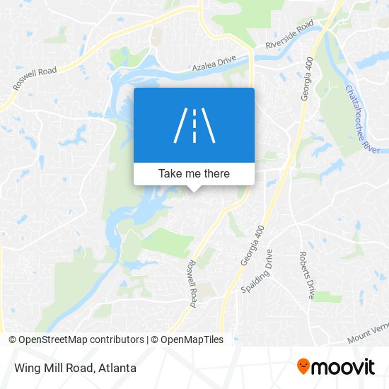 Mapa de Wing Mill Road