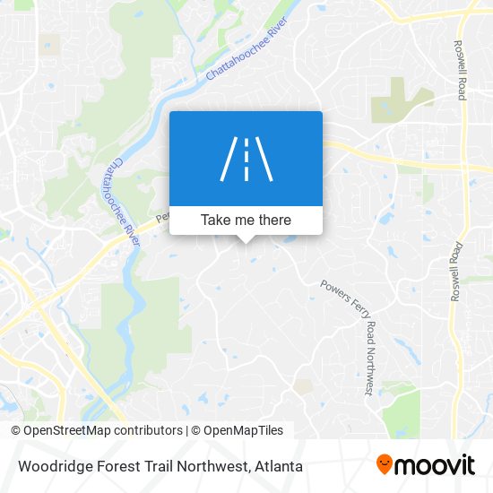 Mapa de Woodridge Forest Trail Northwest