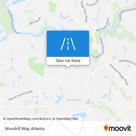 Woodrill Way map