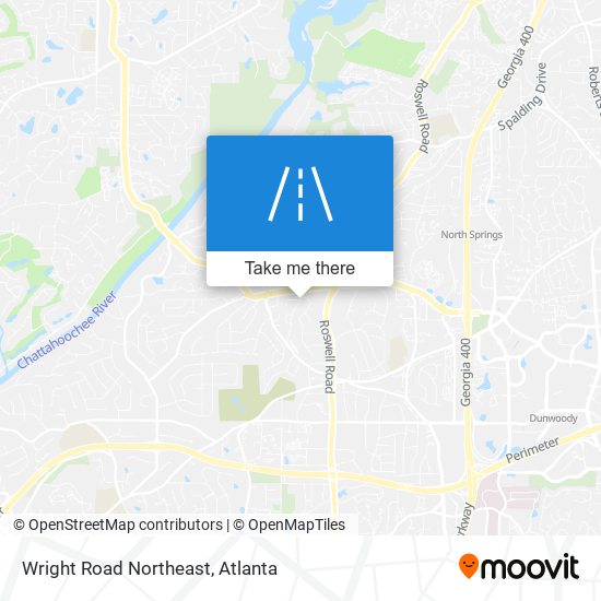 Mapa de Wright Road Northeast