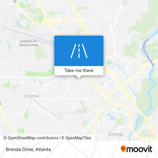 Brenda Drive map