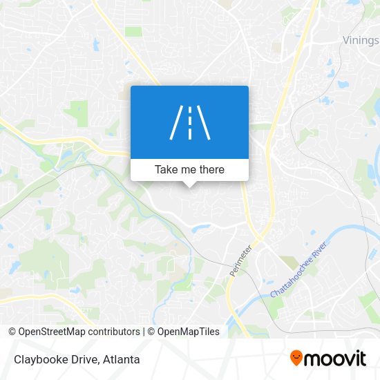 Claybooke Drive map