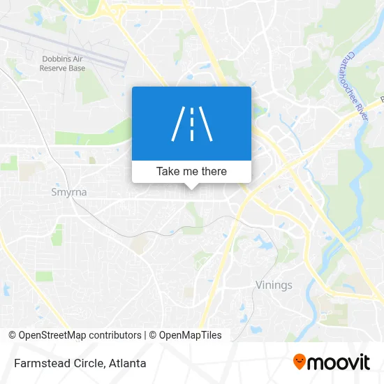 Farmstead Circle map