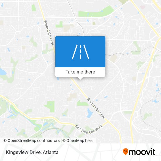 Mapa de Kingsview Drive