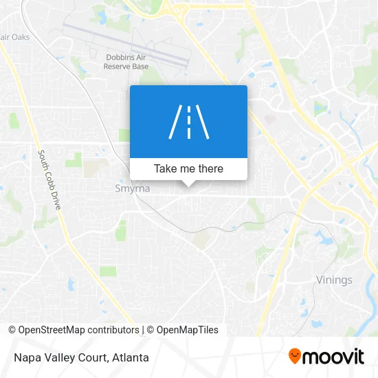 Napa Valley Court map