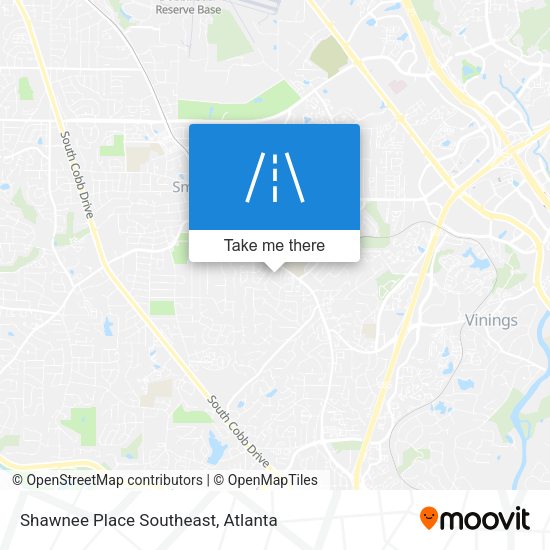 Shawnee Place Southeast map