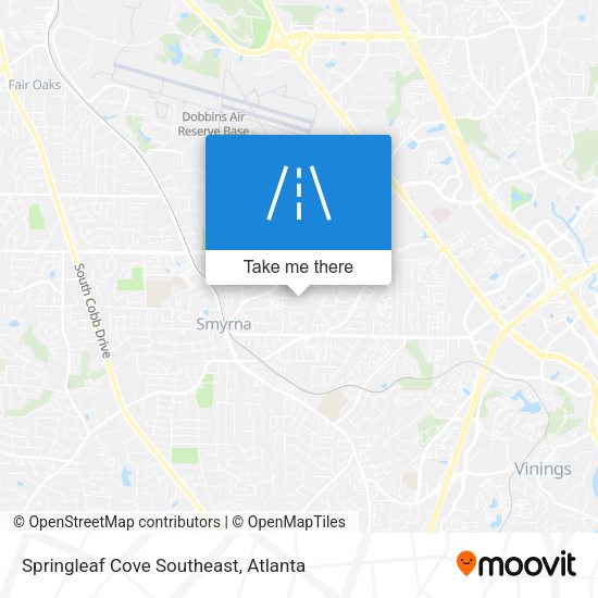 Springleaf Cove Southeast map