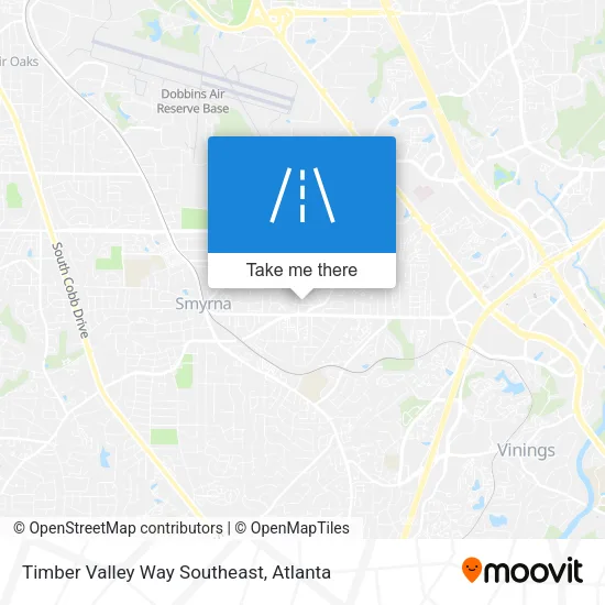 Timber Valley Way Southeast map