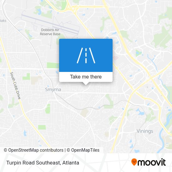 Mapa de Turpin Road Southeast