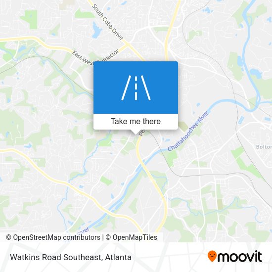 Mapa de Watkins Road Southeast