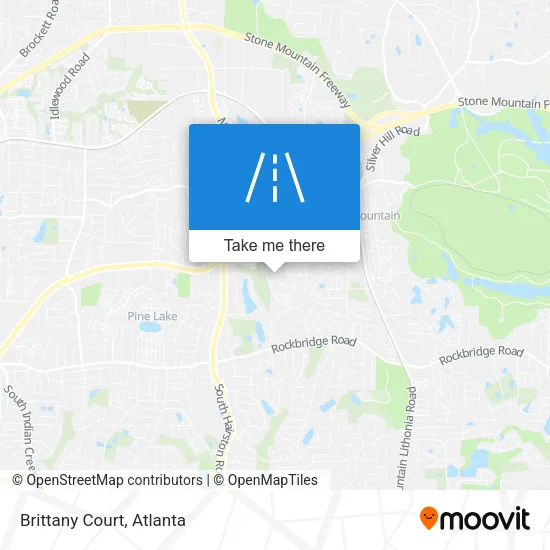 Brittany Court map