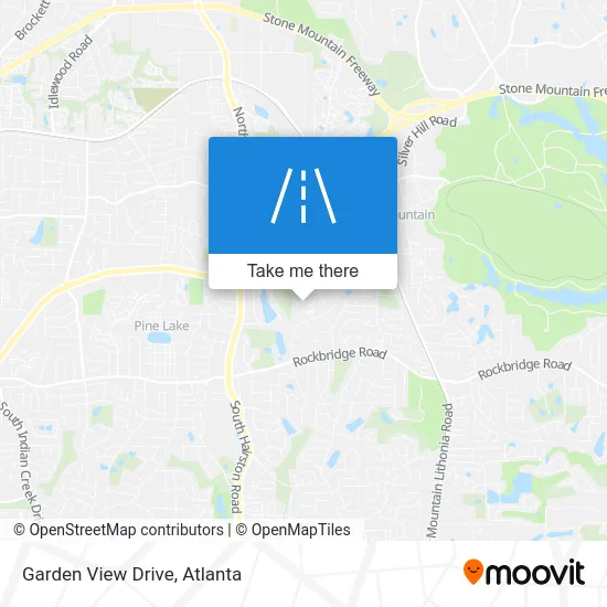 Garden View Drive map