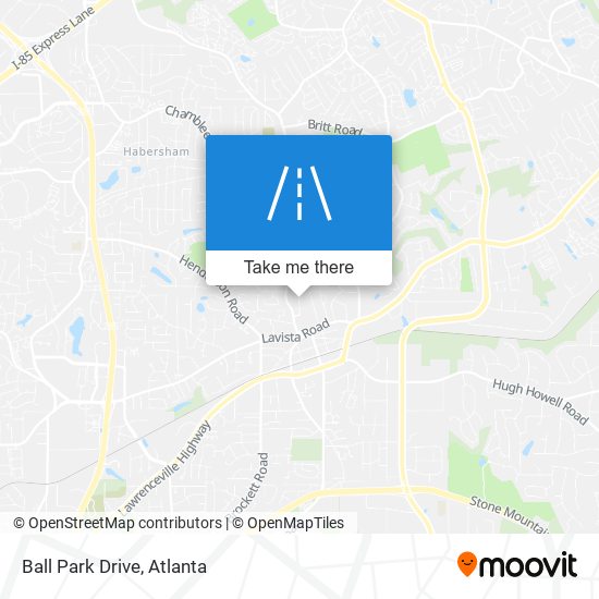 Mapa de Ball Park Drive