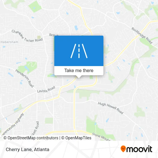 Cherry Lane map