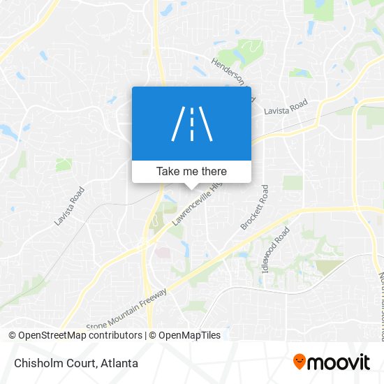 Chisholm Court map