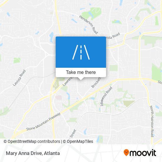 Mapa de Mary Anna Drive