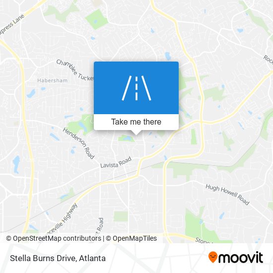 Mapa de Stella Burns Drive